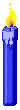 Blue Candle ~ 20x110 [1.5k]