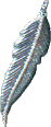 silver feather 47x116