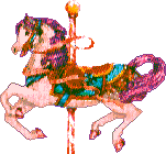 carousel horse, pink 151x140 [8k]