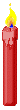 Red Candle ~ 20x110 [1.5k]