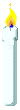 White Candle ~ 20x110 [1.5k]