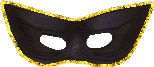 Gold Sequined Mask ~ 154x67 [3k]