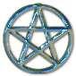 Pentacle on white