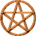 Pentacle with transparency