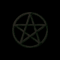 Pentacle with animated light ~ slow