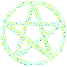 Pentacle with transparency