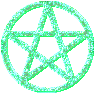 Pentacle with transparency